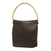 Louis Vuitton Vintage Pre-owned Canvas handvskor Brown, Dam