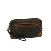 Louis Vuitton Vintage Pre-owned Canvas louis-vuitton-vskor Brown, Dam