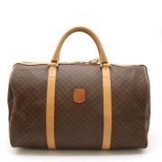 Celine Vintage Pre-owned Canvas resvskor Brown, Dam