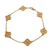 Van Cleef & Arpels Pre-owned Pre-owned Roseguld armband Yellow, Dam