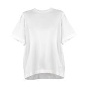 Hést Bekväm Bomull T-shirt White, Dam