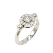 Bvlgari Vintage Pre-owned Metall ringar White, Dam