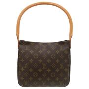 Louis Vuitton Vintage Pre-owned Canvas handvskor Brown, Dam