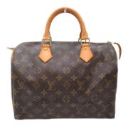 Louis Vuitton Vintage Pre-owned Canvas handvskor Brown, Dam