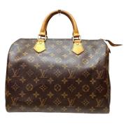 Louis Vuitton Vintage Pre-owned Canvas handvskor Brown, Dam