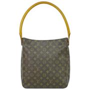 Louis Vuitton Vintage Pre-owned Canvas handvskor Brown, Dam