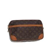 Louis Vuitton Vintage Pre-owned Canvas louis-vuitton-vskor Brown, Dam