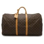 Louis Vuitton Vintage Pre-owned Canvas handvskor Brown, Dam