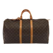 Louis Vuitton Vintage Pre-owned Canvas handvskor Brown, Dam