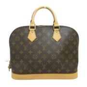 Louis Vuitton Vintage Pre-owned Canvas handvskor Brown, Dam