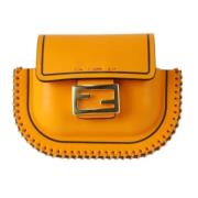 Fendi Vintage Pre-owned Laeder fendi-vskor Orange, Dam