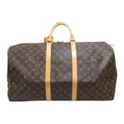 Louis Vuitton Vintage Pre-owned Canvas handvskor Brown, Dam