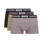 Hugo Boss 3-Pack Stretch Bomullsboxers - Multifärgad Multicolor, Herr