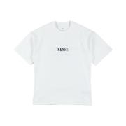 Oamc Midstream T-shirt med tryckt konstverk White, Herr