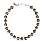 Forte Forte Kristall Statement Halsband Brown, Dam