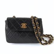 Chanel Vintage Pre-owned Laeder chanel-vskor Black, Dam