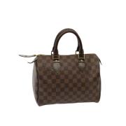 Louis Vuitton Vintage Pre-owned Canvas handvskor Brown, Dam