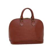 Louis Vuitton Vintage Pre-owned Laeder handvskor Brown, Dam