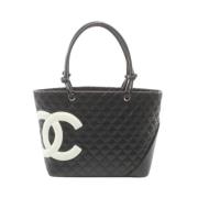 Chanel Vintage Pre-owned Laeder chanel-vskor Black, Dam