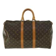 Louis Vuitton Vintage Pre-owned Canvas handvskor Brown, Unisex