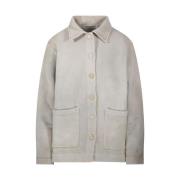 Our Legacy Fleece Lodge Cardigan Beige, Dam