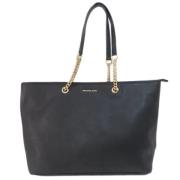 Michael Kors Pre-owned Pre-owned Canvas totevskor Black, Dam