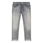 Dondup Skinny Fit George Jeans Gray, Herr