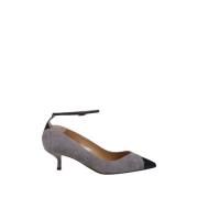 Aquazzura Paris Grey/Black Pinot Pump Gray, Dam