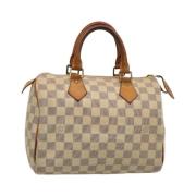 Louis Vuitton Vintage Pre-owned Canvas handvskor Beige, Dam