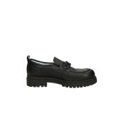 Nerogiardini Stiliga Loafer Skor för Män Black, Dam