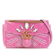 Gucci Vintage Pre-owned Canvas gucci-vskor Pink, Dam