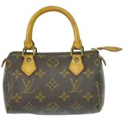 Louis Vuitton Vintage Pre-owned Canvas louis-vuitton-vskor Brown, Dam