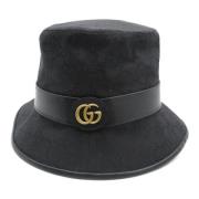 Gucci Vintage Pre-owned Tyg hattar-och-kepsar Black, Dam