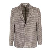 Tagliatore Montecarlo ULL Houndstooth Brown, Herr