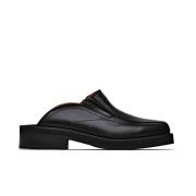 Soulland Svarta Maja Mules med Square Toe Black, Dam