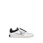 Emporio Armani Off-White/Black Sneaker White, Herr