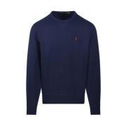 Ralph Lauren Långärmad Stickat Blue, Herr