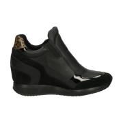 Geox Låg Topp Sneakers Black, Dam