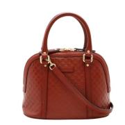 Gucci Vintage Pre-owned Laeder gucci-vskor Red, Dam