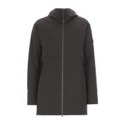 Peuterey Svart Stretchtyg Jacka med Primaloft-fyllning Black, Herr