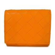 Bottega Veneta Vintage Pre-owned Tyg plnbcker Orange, Dam