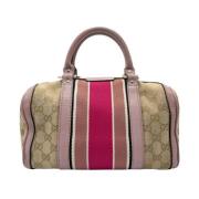 Gucci Vintage Pre-owned Laeder gucci-vskor Beige, Dam