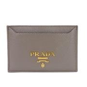 Prada Vintage Pre-owned Laeder plnbcker Beige, Dam