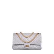 Chanel Vintage Pre-owned Laeder chanel-vskor Gray, Dam