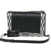 Chanel Vintage Pre-owned Laeder chanel-vskor Black, Dam