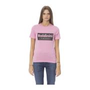 Baldinini Kläder T-Shirt Pink, Dam