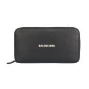 Balenciaga Vintage Pre-owned Laeder plnbcker Black, Dam