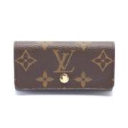 Louis Vuitton Vintage Pre-owned Canvas nyckelhllare Brown, Dam