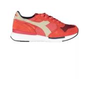 Diadora Rosa Läder Sneakers Multicolor, Dam