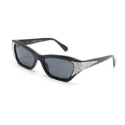 Swarovski Sk6029 100187 Sunglasses Black, Dam